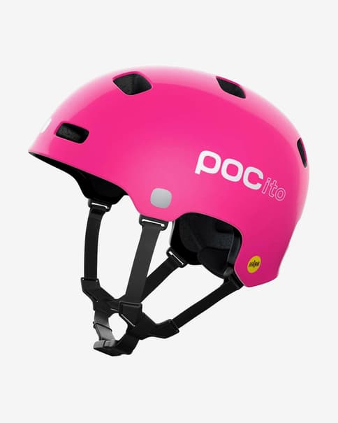 Casco POC POCito Crane MIPS rosa fluor infantil