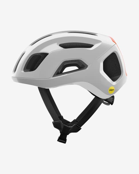 Casco POC Ventral Air MIPS blanco puro naranja