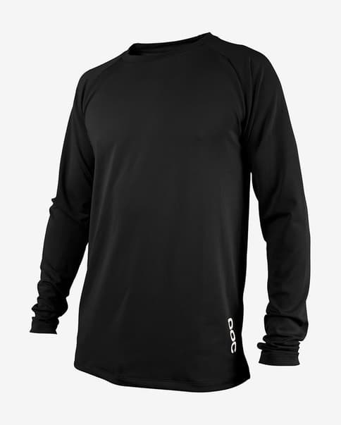 Maillot POC Resistance DH manga larga negro