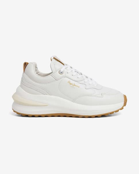 Zapatillas Pepe Jeans Winslow Action blanco puro mujer