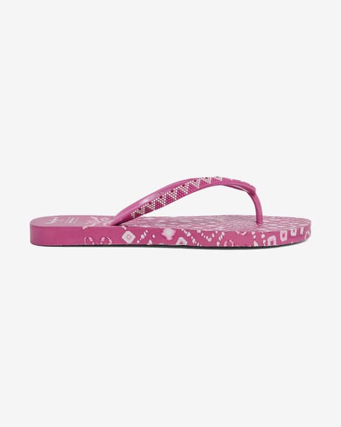 Chanclas Pepe Jeans Rake Ethnic rosa blanco mujer