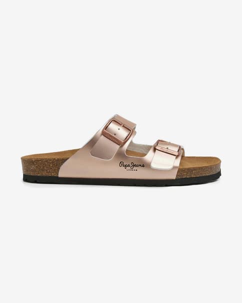 Sandalen Pepe Jeans Oban Classic Bright rosa für Damen.