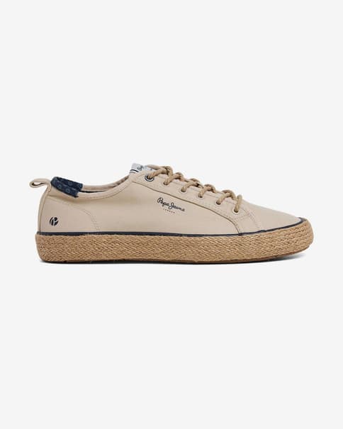 Sneakers Pepe Jeans Port Basic beige.