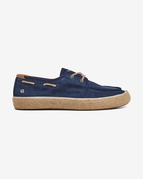 Schuhe Pepe Jeans Port Coast blau beige