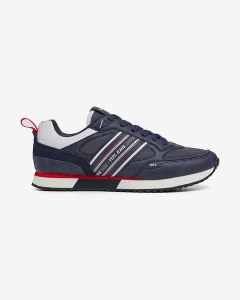 Pepe Jeans Dublin Young Laufschuhe marineblau/rot