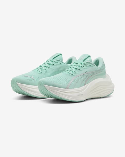Zapatillas Puma MagMax NITRO azul turquesa blanco mujer