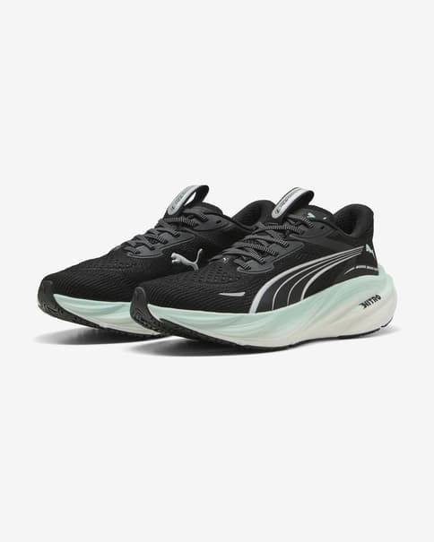 Zapatillas Puma Magnify NITRO 3 negro blanco verde menta mujer