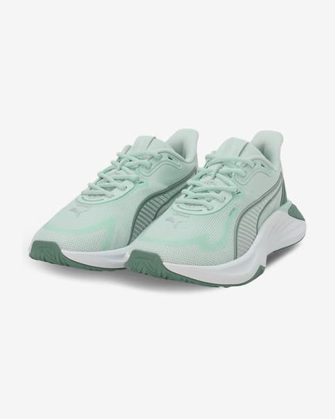 Zapatillas Puma PWR Hybrid Lace verde luminoso mujer