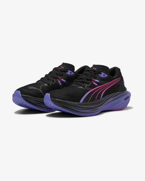 Zapatillas Puma Deviate NITRO 3 DIGITOKYO negro lila rosa mujer