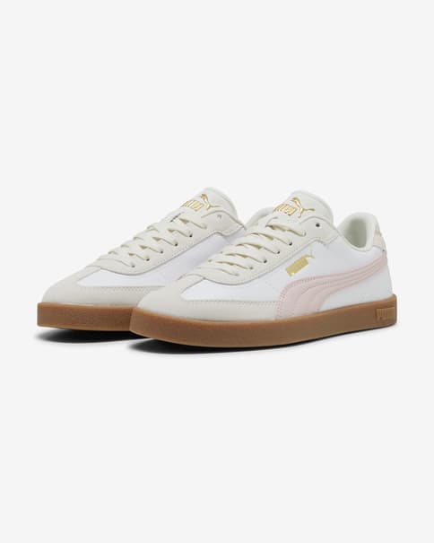 Zapatillas Puma Club II Era blanco beige rosa