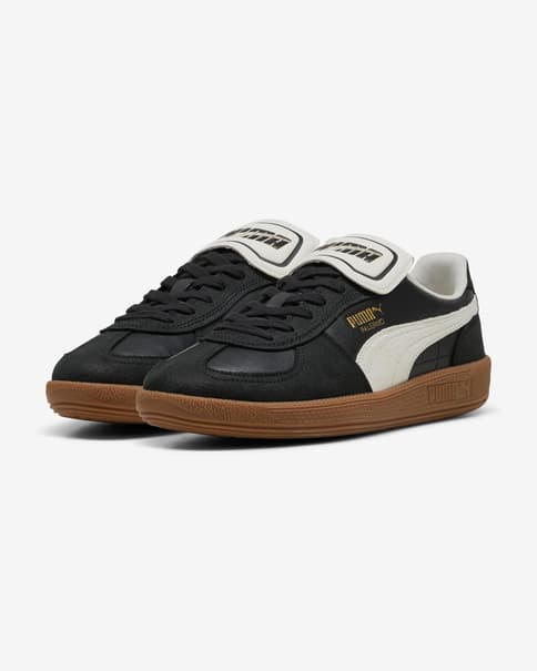 Zapatillas Puma Palermo Premium negro blanco marrón