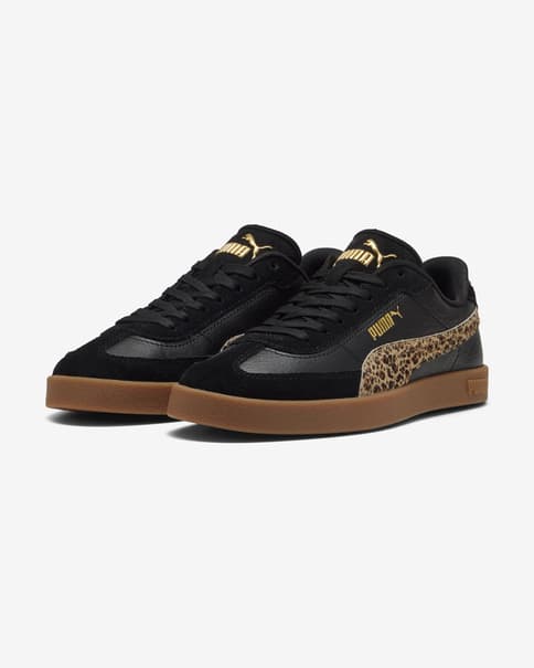 Zapatillas Puma Club II Era Animal Flair negro marrón mujer