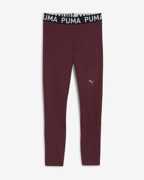 Malla larga Puma Strong granate mujer