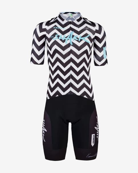 Equipación Q36.5 Nibali Shark negro blanco