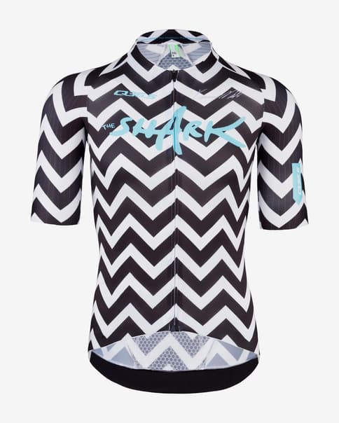 Maglia Q36.5 R2 manica corta bianco nero