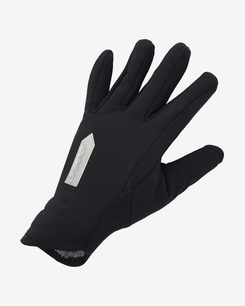 Guantes largos Q36.5 Super Termico negro profundo gris