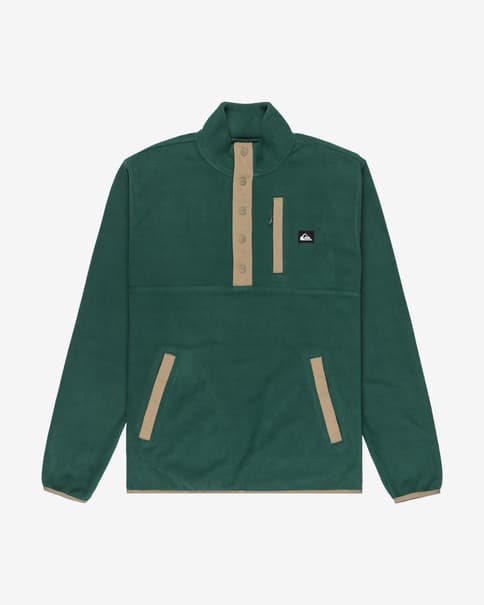 Forro polar Quiksilver No Destination verde bosque