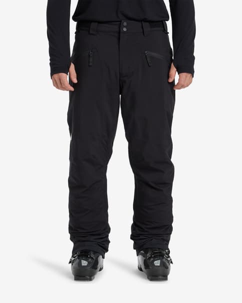Pantalón largo Quiksilver Boundry negro intenso