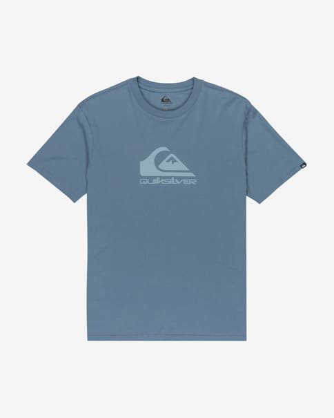 Camiseta Quiksilver Ev Comp Logo manga corta azul lago