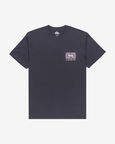 Camiseta Quiksilver Evo Crisis manga corta negro