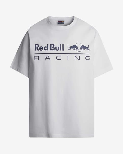 Camiseta Red Bull Racing x Pepe Jeans Logo Driver manga corta blanco azul marino