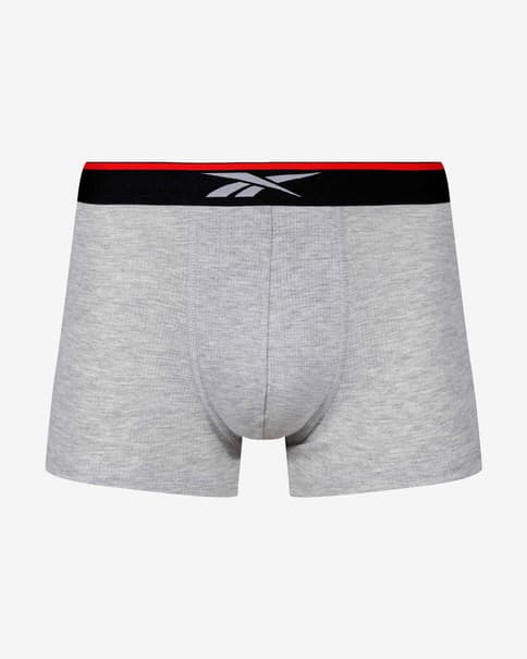 Bóxer Reebok Glynn gris negro (3 unidades)