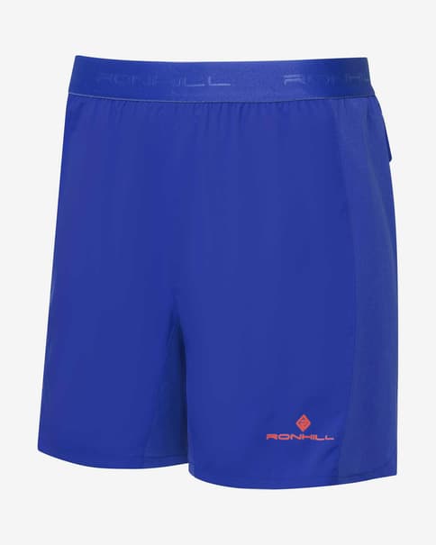 Pantalón corto Ronhill Tech Revive 5 inch azul rojo