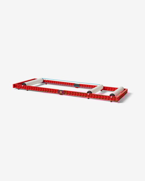 Rodillo RooDol Compact PVC rojo