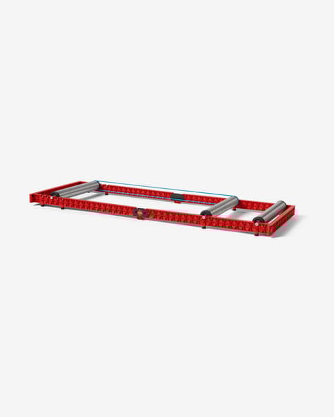 Rodillo RooDol Offroad Aluminio rojo