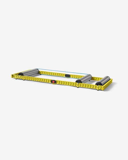 Rodillo RooDol Track Aluminio amarillo
