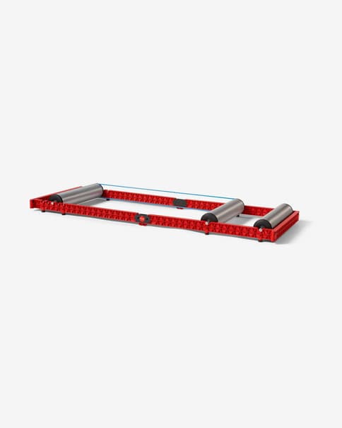Rodillo RooDol Track Aluminio rojo