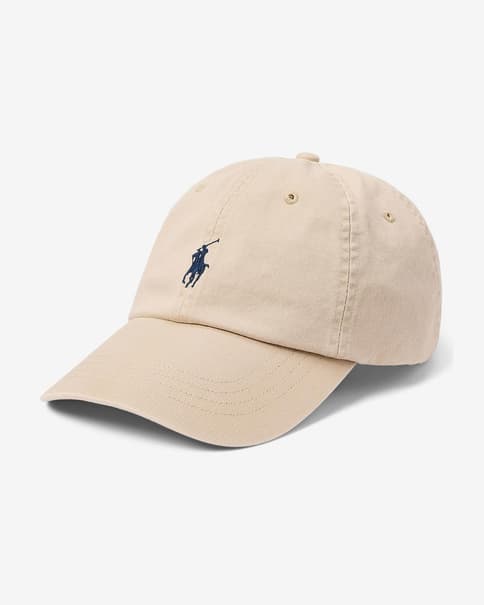 Gorra Ralph Lauren Classic Sport Cap beige claro