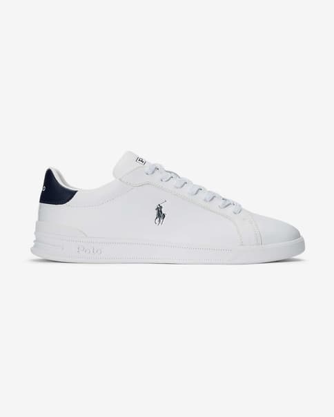 Zapatillas Ralph Lauren Heritage Court blanco azul marino