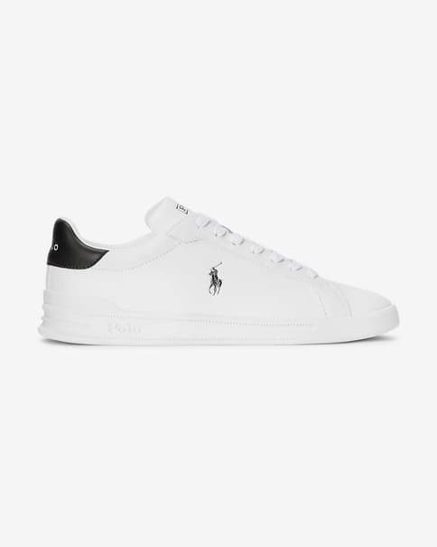 Zapatillas Ralph Lauren Heritage Court blanco negro