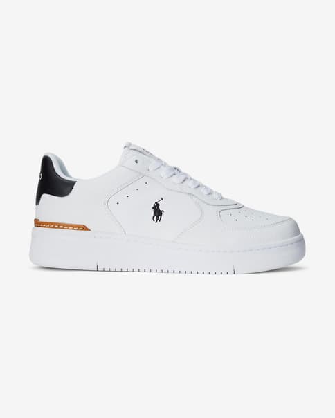 Zapatillas Ralph Lauren Masters Court blanco negro