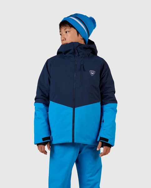 Chaqueta con capucha Rossignol Wispile azul oscuro junior