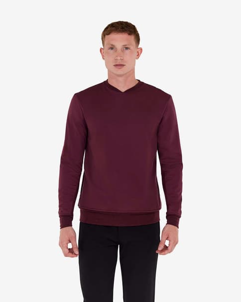 Sudadera Santini Winwrap violeta intenso
