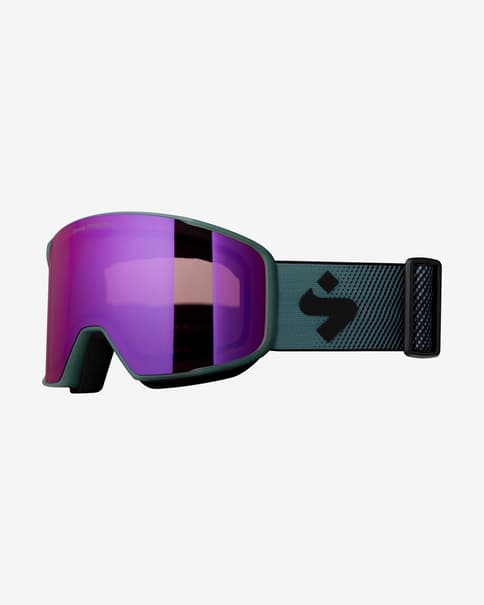 Máscara Sweet Protection Boondock gris con lente RIG Reflect Bixbite