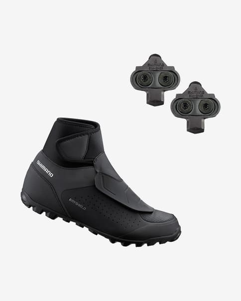 Pack Zapatillas Shimano MW5 Dryshield + Calas Shimano Pedal SPD SM-SH51