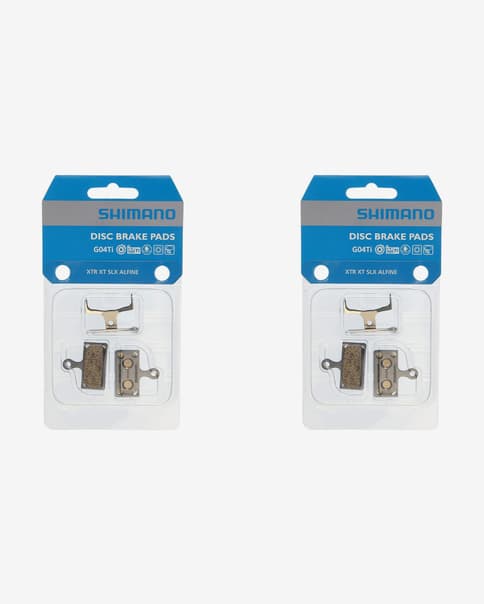 Pack Pastillas de freno Shimano XTR XT G04TI BR-M9000, BR-M9020, BR-M987 (2 unidades)
