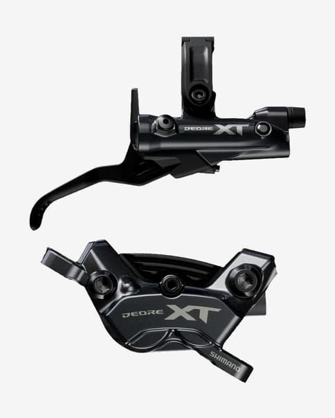 Freno de disco hidráulico trasero derecho Shimano Deore XT M8200 4 pistones