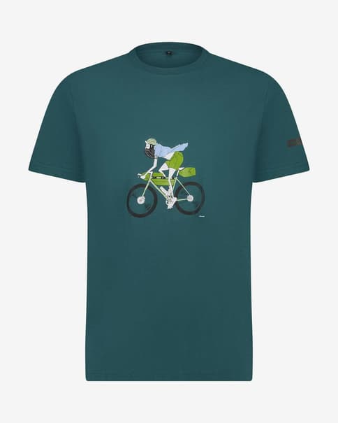 Camiseta Shimano Sentiero manga corta azul marino