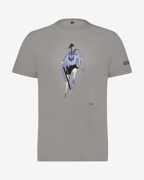 Camiseta Shimano Sentiero manga corta gris claro