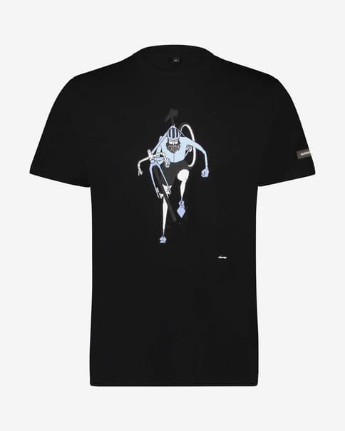 Camiseta Shimano Sentiero manga corta negro mate