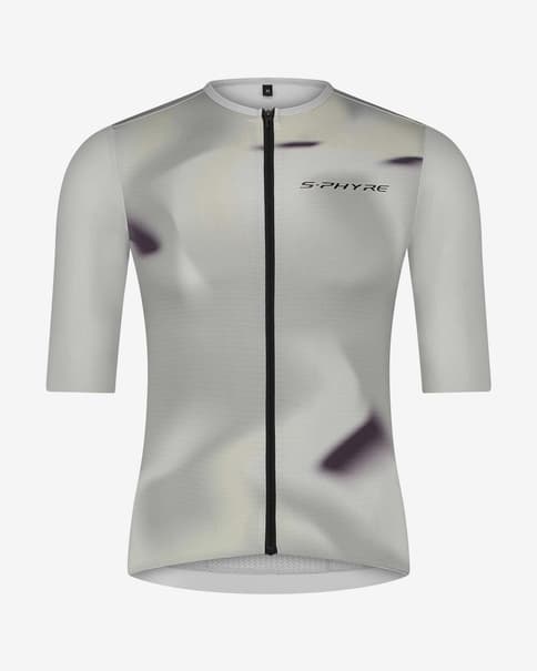 Maillot Shimano S-Phyre Leggera manga corta blanco neutro gris