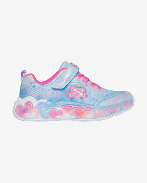 Zapatillas Skechers Slip-ins UNICORN DREAMS - STARRY LITE azul rosa niña