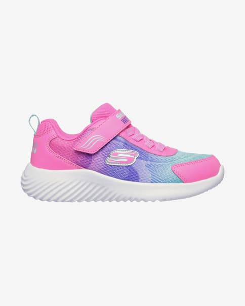 Zapatillas Skechers BOUNDER - HYDRA COOL rosa azul niña