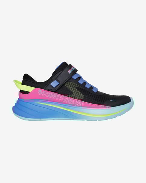 Zapatillas Skechers WAVE 92 - IMARA LITE negro azul rosa niña