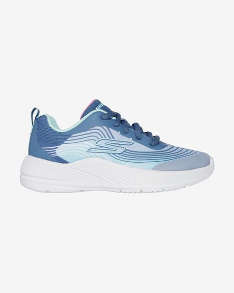 Zapatillas Skechers Microspec Advance azul claro infantil