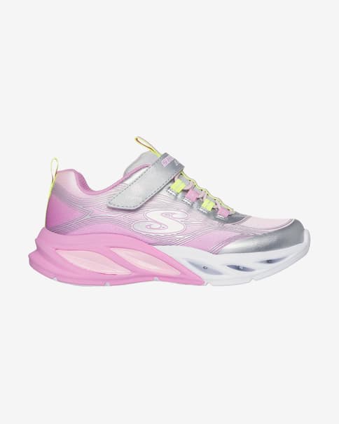 Zapatillas Skechers COSMIC GLOW rosa plateado niña